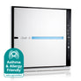 White A3 Air Purifier, certified asthma & allergy friendly. Meets ASP:08:05 Standard for Air Cleaners.